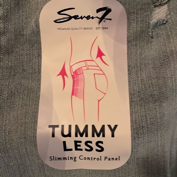 New but never worn Seven Jeans Tummy Less high rise skinny size 16. - Picture 4 of 6